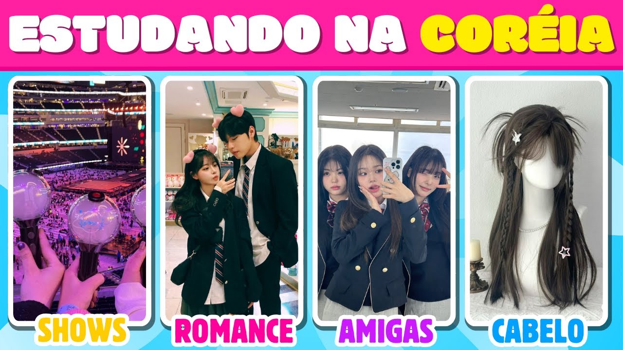 🇰🇷 INTERC&Acirc;MBIO NA COREIA: Dormit&oacute;rio, Amigas, Shows e Muito mais! 💖 Qual Vida Voc&ecirc; Teria? [QUIZ]
