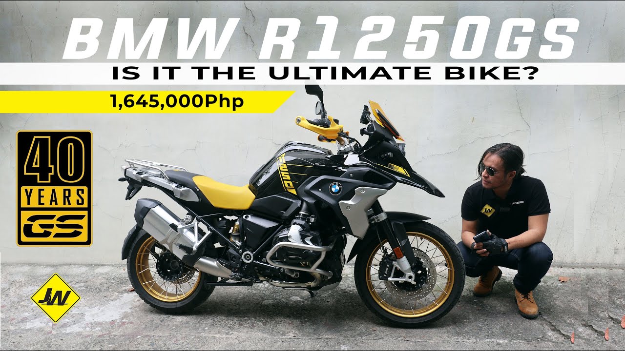 BMW R1250 GS 40yr anniversary -Is it the best motorcycle money can buy?