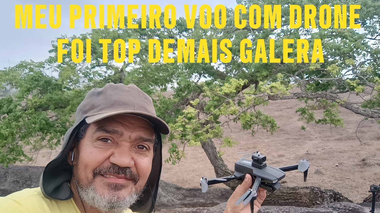 TESTEI UM DRONE PELA PRIMEIRA VEZ