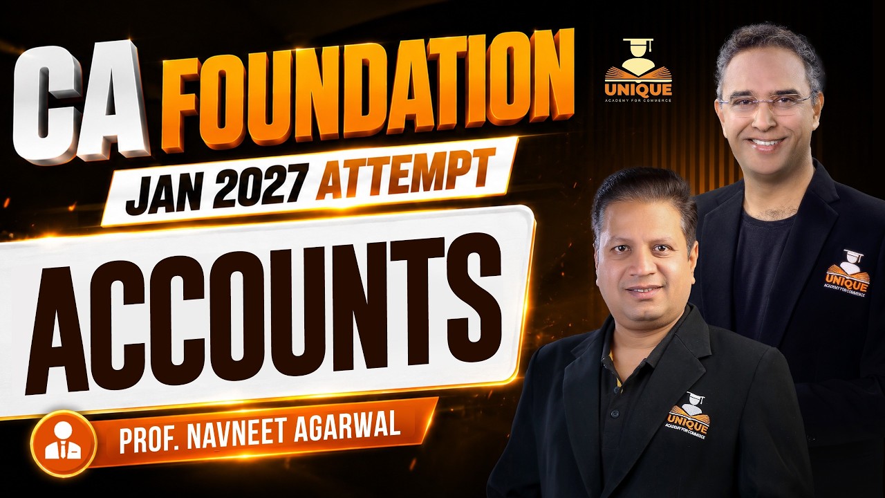 CA Foundation | Accounts | Cash Book | Lec 3 | Jan 27