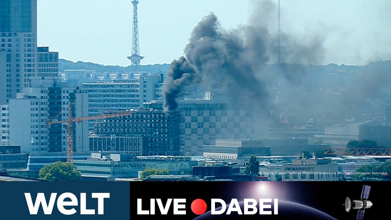 WELT LIVE DABEI: Großbrand in der Berliner City