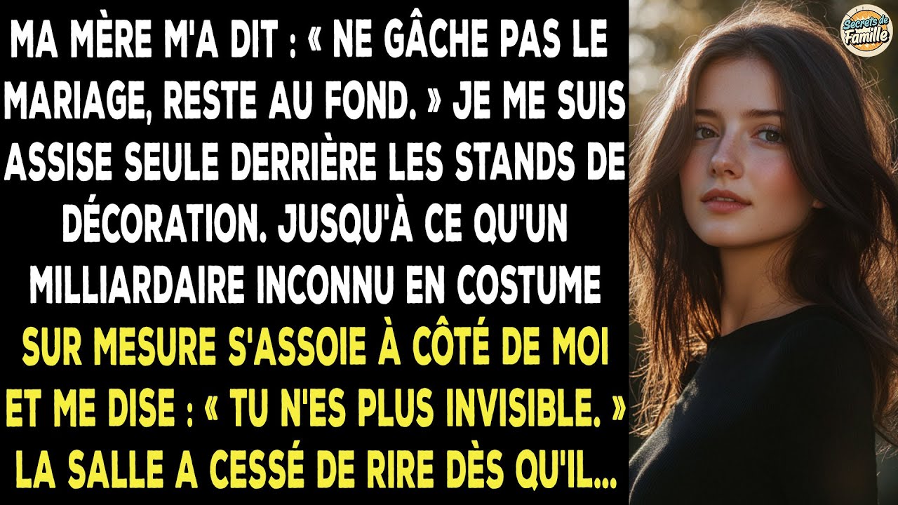 Maman M'a Dit De M'asseoir À L'arrière, Jusqu'à Ce Que L'invité Milliardaire Entre Et Change Tout
