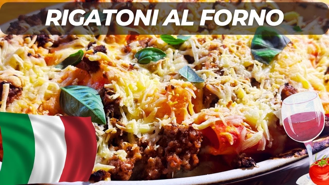 Rigatoni al forno - lecker, schmecker, italienisch - Pasta / Nudeln überbacken