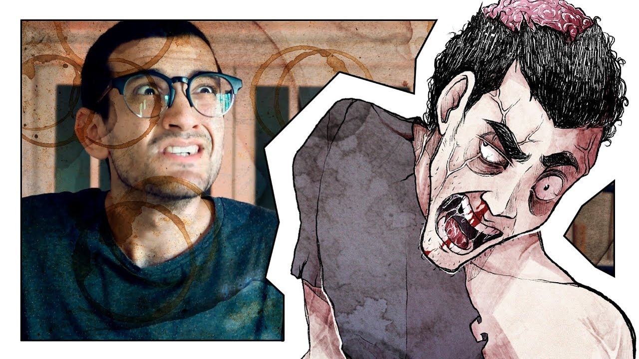 AUTORRETRATO ZOMBIE CHALLENGE - Versión Cafeinómano - Kaos