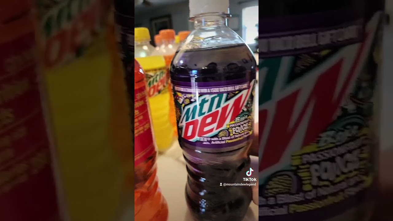 Mountain Dew Baja Caribbean Splash Baja Passionfruit Punch first look!