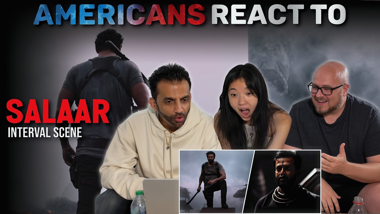 Salaar Epic Interval Scene Reaction by New Yorkers | Prabhas, Prithviraj Sukumaran