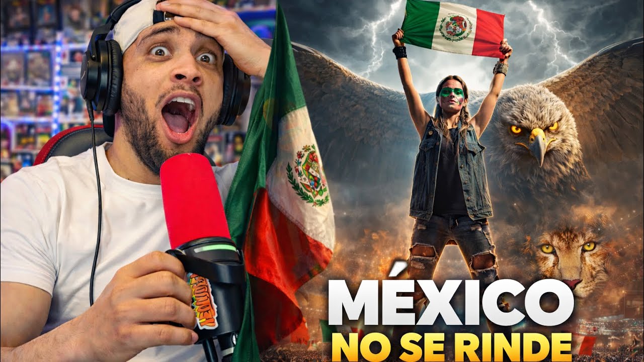 Reaccionó a MÉXICO NO SE RINDE CANCIÓN ORGULLO MEXICANO!🔥😱