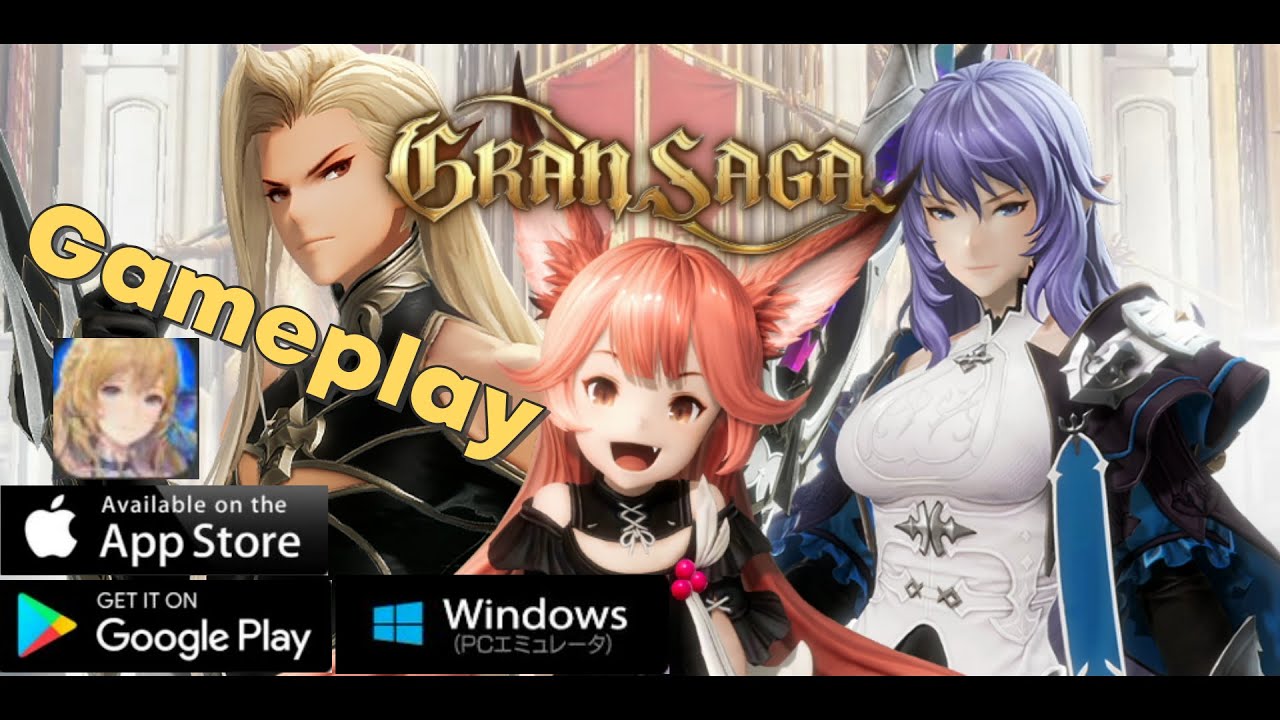 Gran Saga - Новое кросплатформерное MMORPG с красивой графикой! Стартовый Gameplay [Android/IOS/PC]
