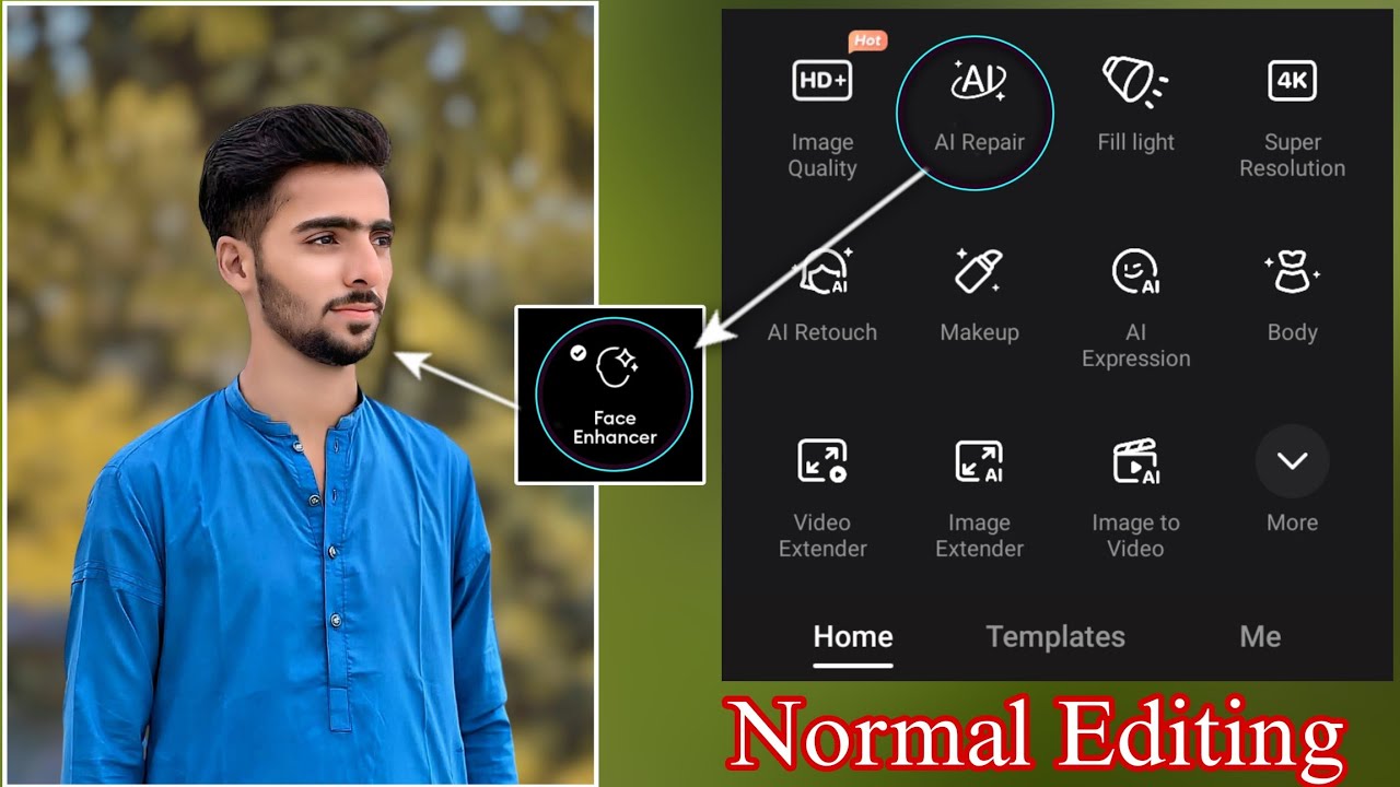 AI Normal Picture Editing Tutorial | Photo Normal Type Kaisa Banaye | Normal Editing