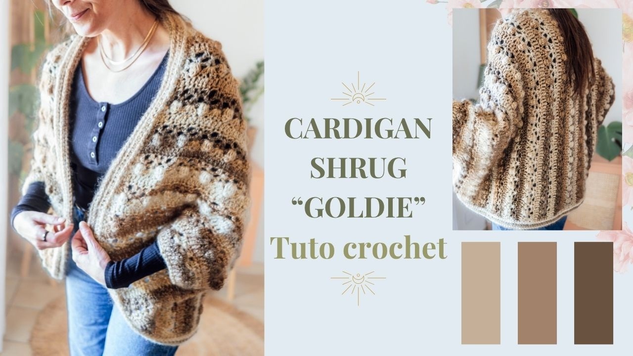 Tuto crochet facile : cardigan 