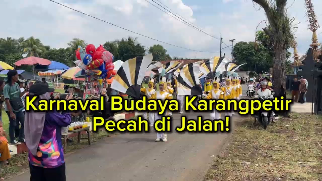 Karnaval Budaya Karangpetir Pecah di Jalan!