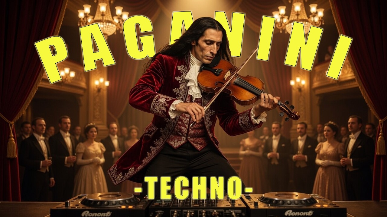PAGANINI x MELODIC TECHNO | Caprice No. 24 | Focus Energy & Violin Drive