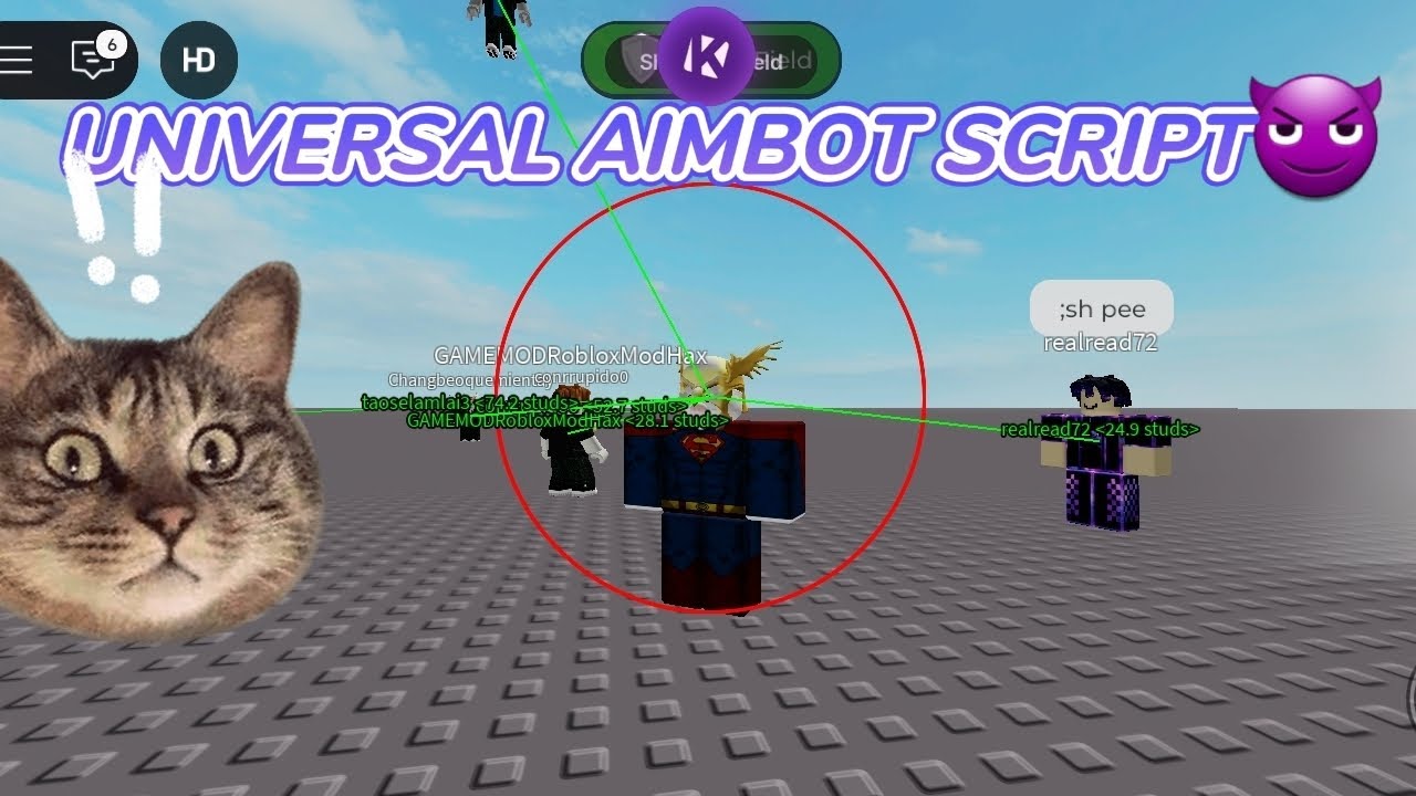 Universal Advance Aimbot Script😱‼️|Esp,Aimbot,visibilitycheck,team check,FOVsetting