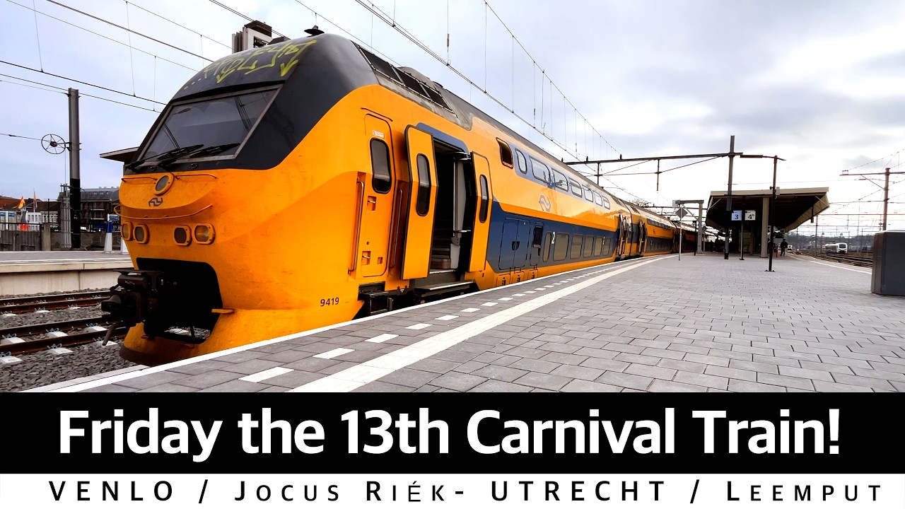 🇳🇱 Dutch Carnival Begins Today! CABVIEW  Venlo - Utrecht 13/2/ 2026