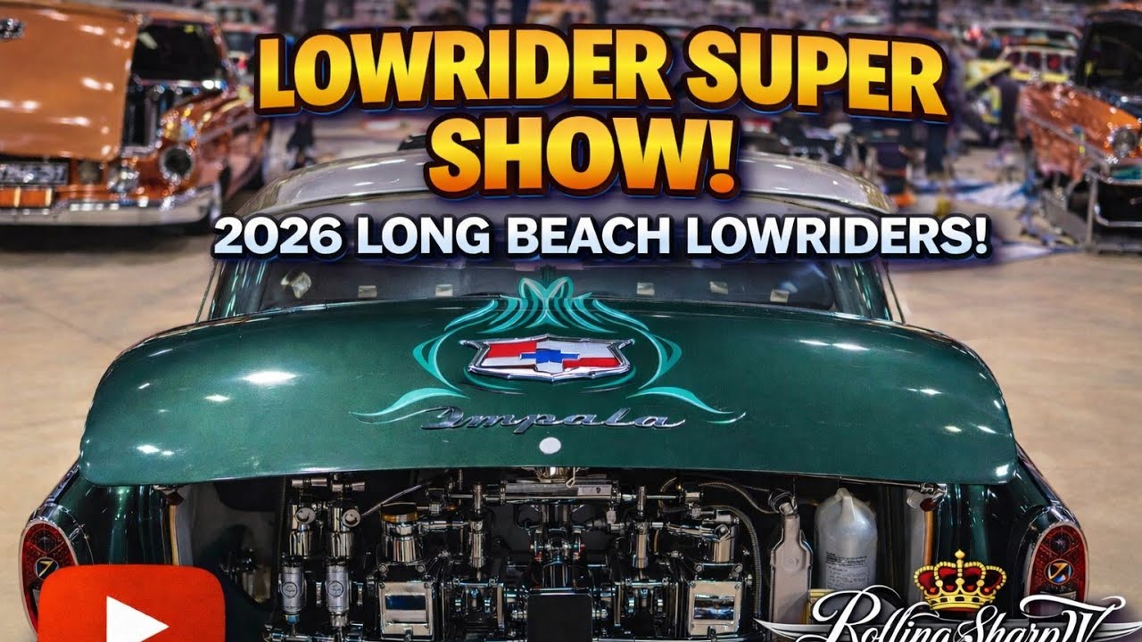 The Lowrider Super Show in Long Beach is where chrome shines