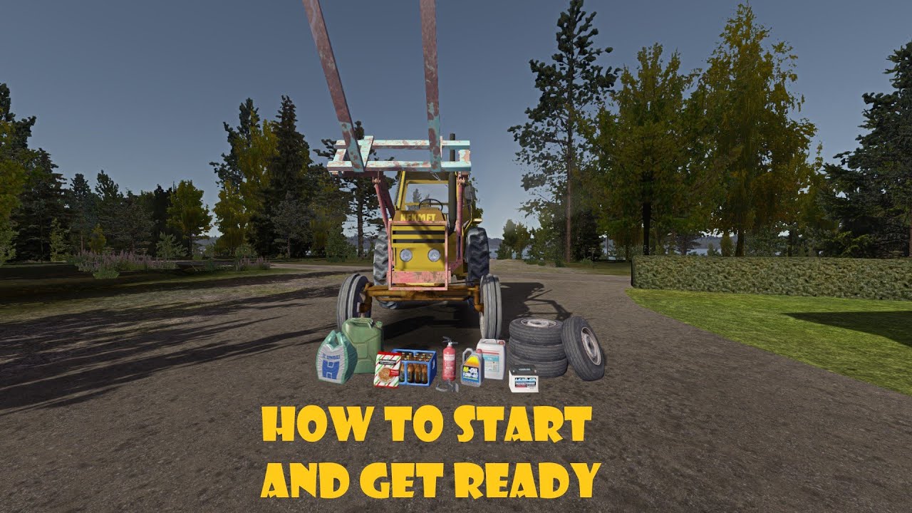 [TUTORIAL] My Summer Car | How to start and get ready (2022)