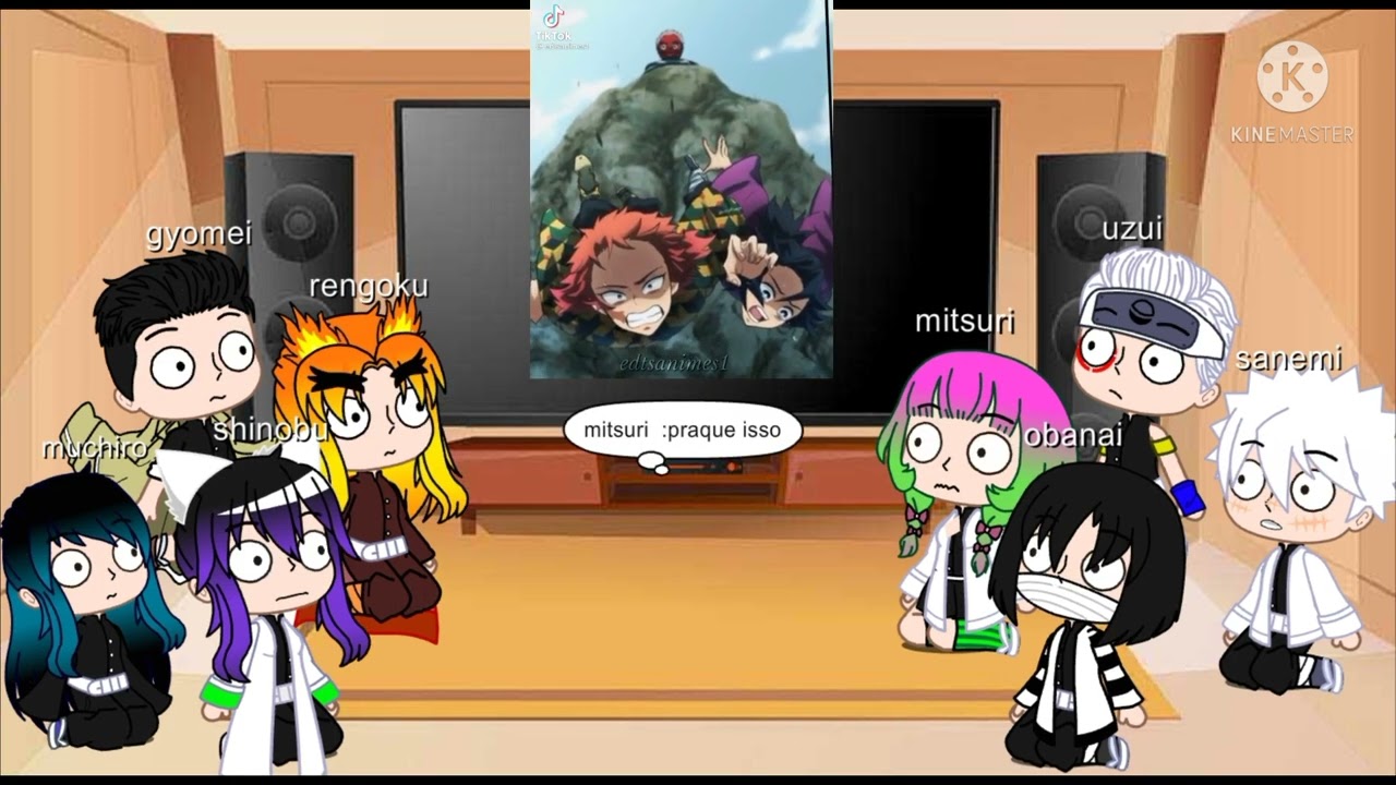 hashiras react ao giyu tomioka