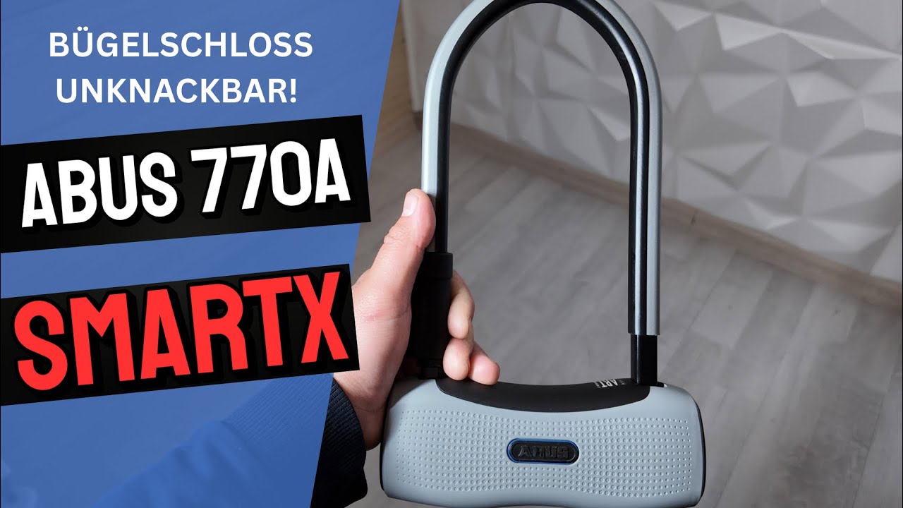 Abus 770a Bügelschloss mit Alarm Unknackbar !!
