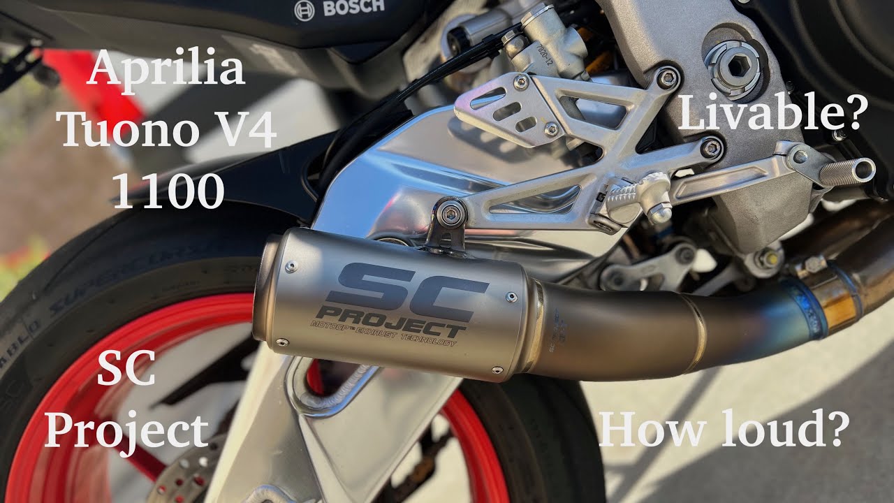 Стоит ли покупать SC-Project CR-T для вашего Aprilia Tuono V4?