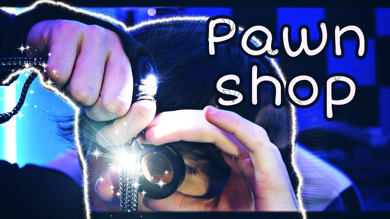 ASMR Jewelry Pawn Shop Thing | Inaudible Whispering, Anticipatory, Repetitive Wording