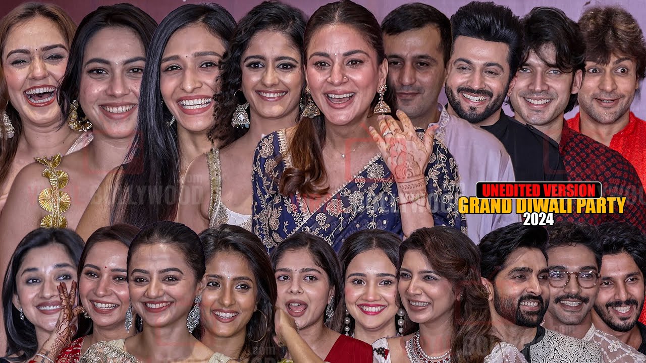 UNCUT - Neha Adhvik Mahajan | Grand Diwali Party 2024 | Shraddha Arya, Dheeraj, Aishwarya, Ayesha