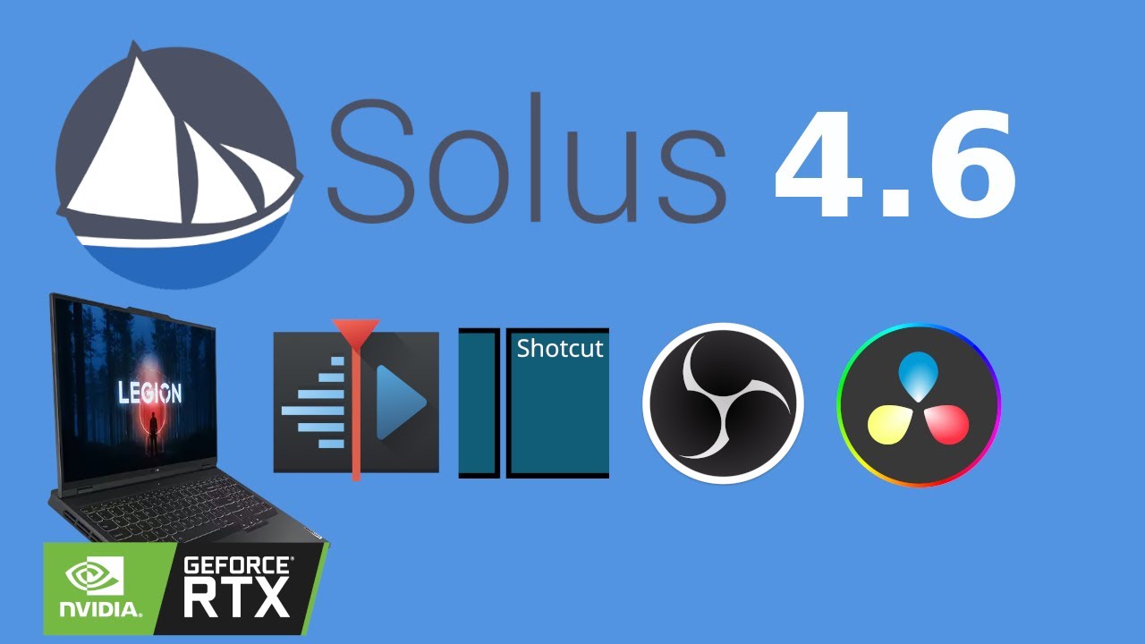 Solus 4.6 sur Lenovo Legion 5 avec Nvidia
