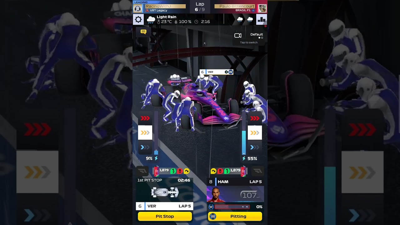 F1 Clash.. Race 3... Abu Dhabi GP... Final Round Brazil (wet)