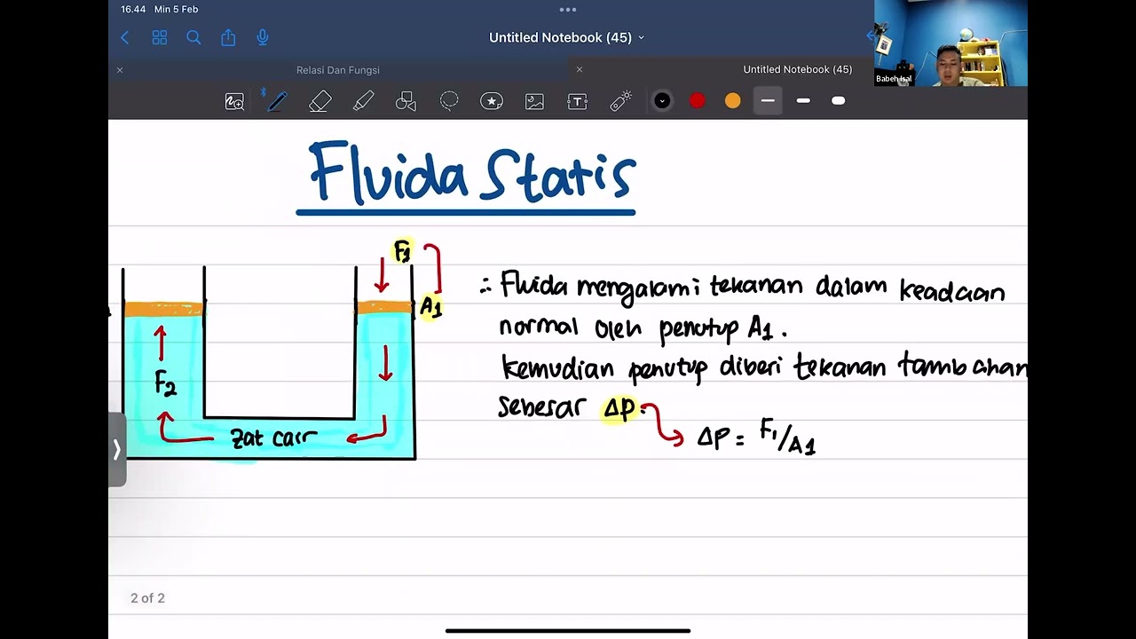 Live Class 053 TKA Fisika - Fluida statis
