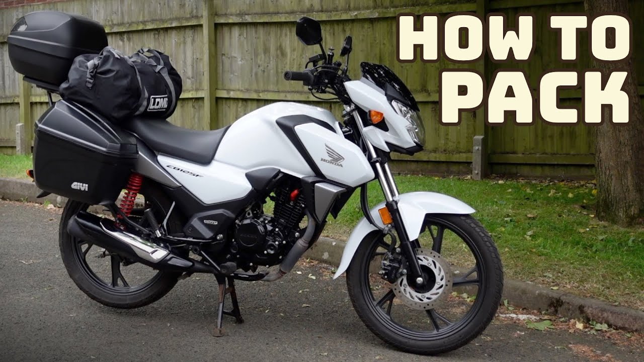Packing Tips for Camping Trips - 125cc bikecamping