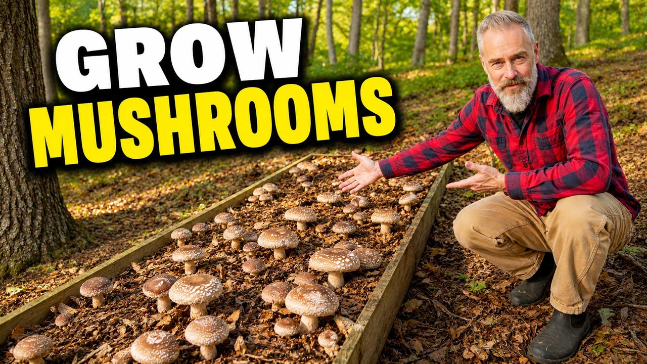 Grow Mushrooms at Home: Easy Outdoor Ground Beds