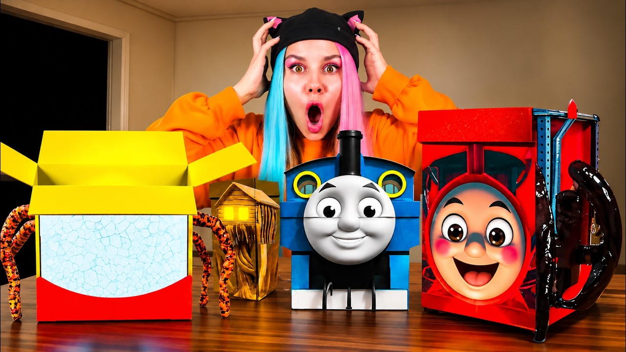 НЕ ОТКРЫВАЙ ЛЕГО НАБОР CHOO CHOO CHARLES VS THOMAS VS BUS EATER VS HOUSE HEAD!!