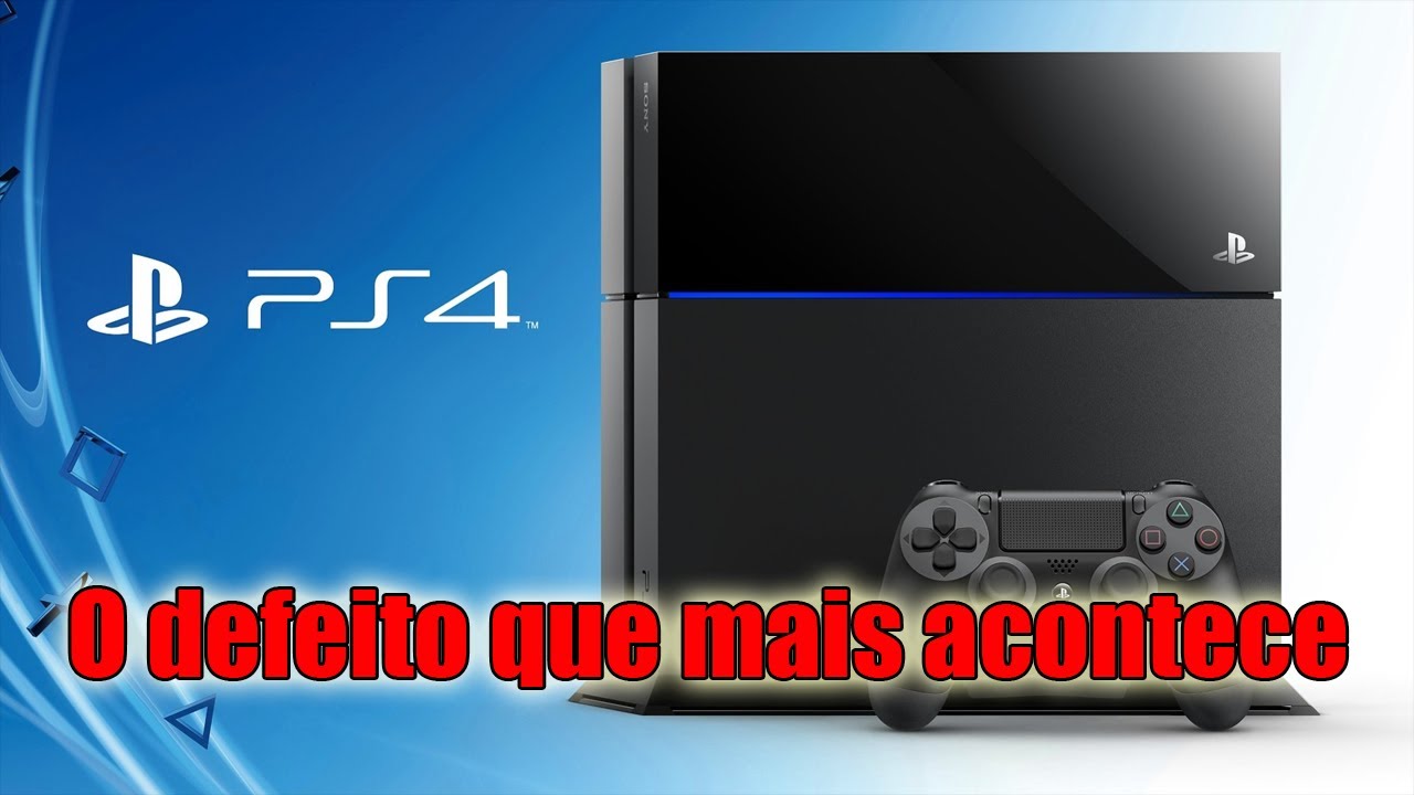 Ps4 liga e desliga, o defeito que mais acontece é esse!