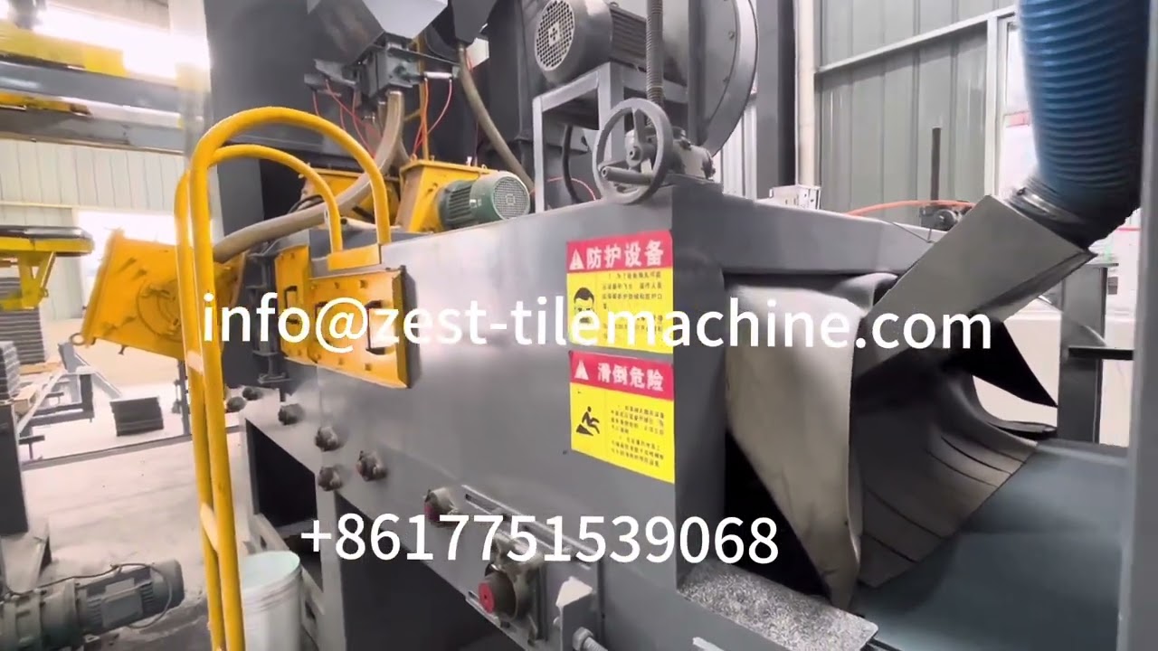 Value-adding system for concrete paver bricks surface refinement shot blasting treatment
