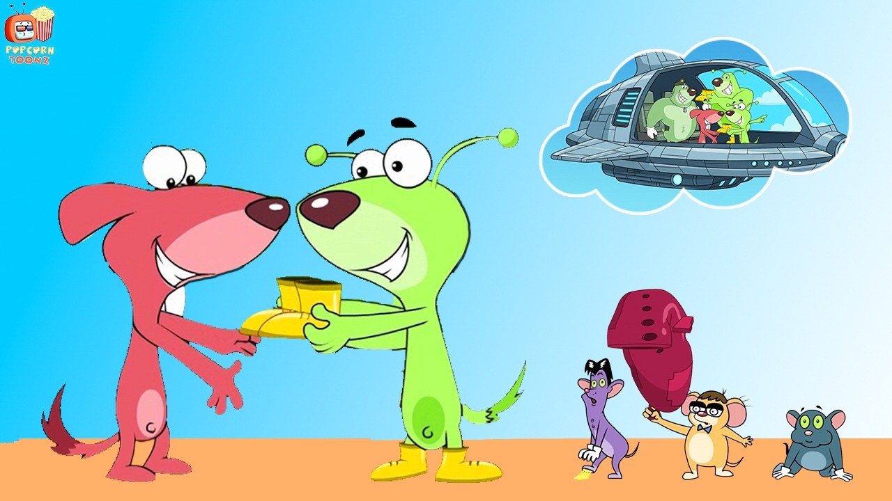 Alien Doggy Don?👽 Rats in Shock! 😱| Dog and Rat Cartoon of 2026 | Rat A Tat | 100 Min Non stop Fun