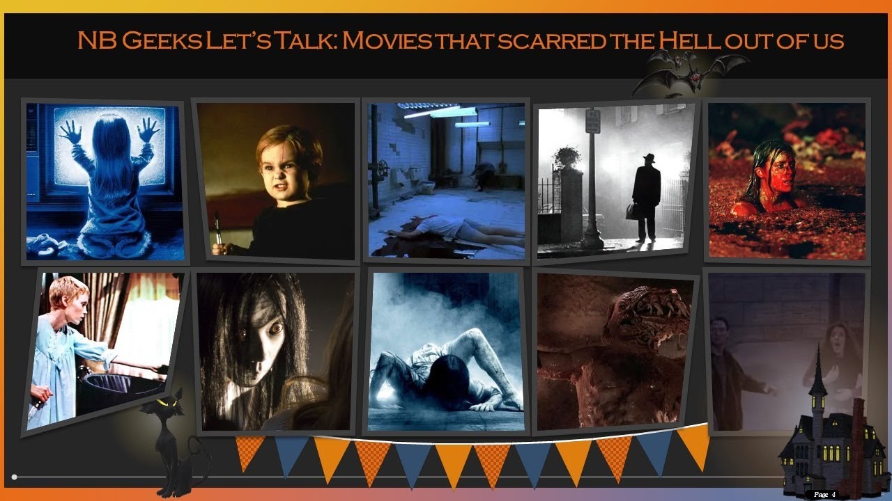 NB GEEK's Let Talk: Movies that scared the heck out of us