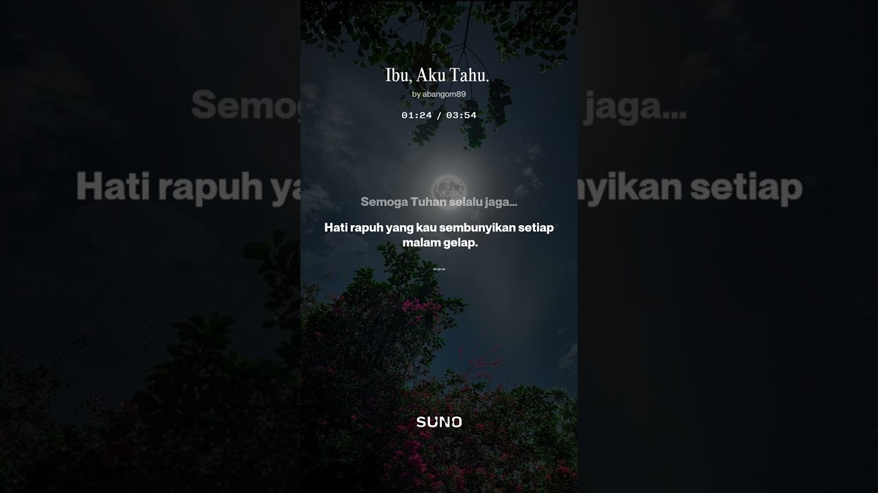 Ibu, Aku Tahu