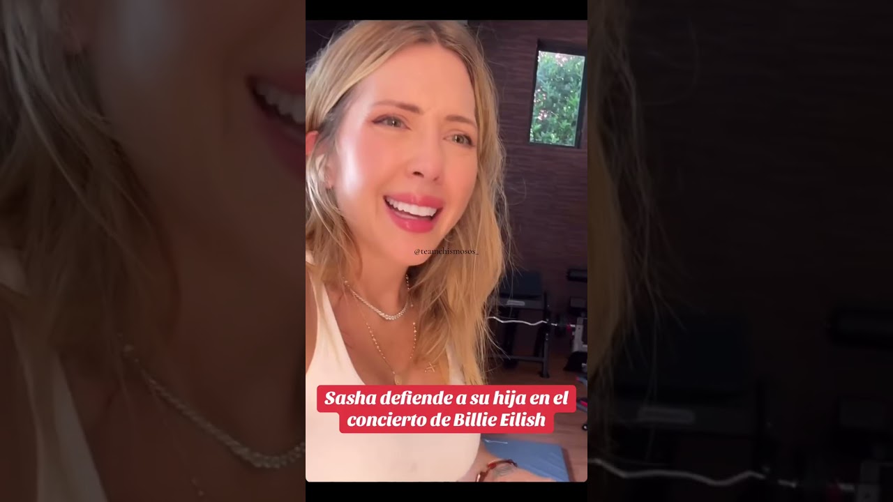 Sascha Barboza defiende a su hija en concierto
