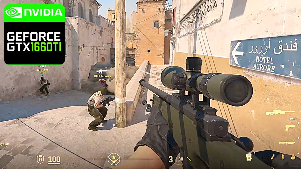 Counter-Strike 2 | GTX 1660Ti 6GB ( 1080p@60fps Maximum Settings )