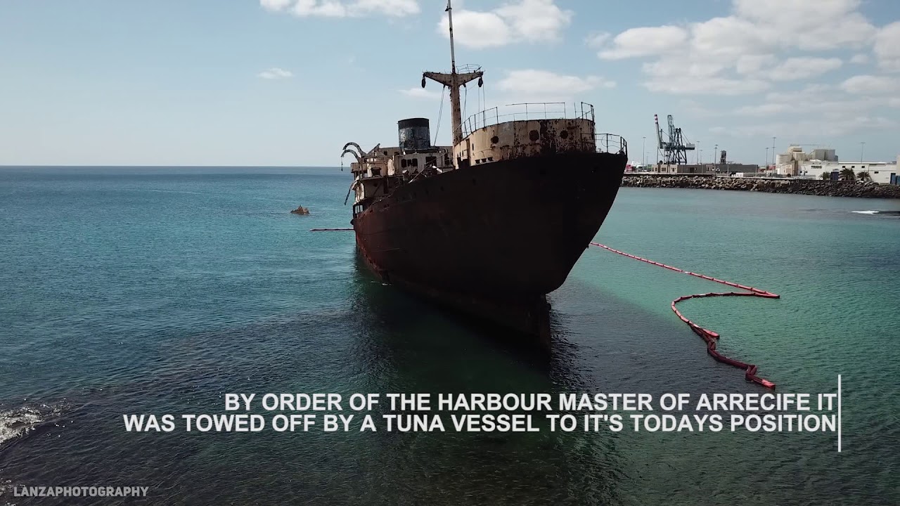 Shipwreck Telamon Lanzarote