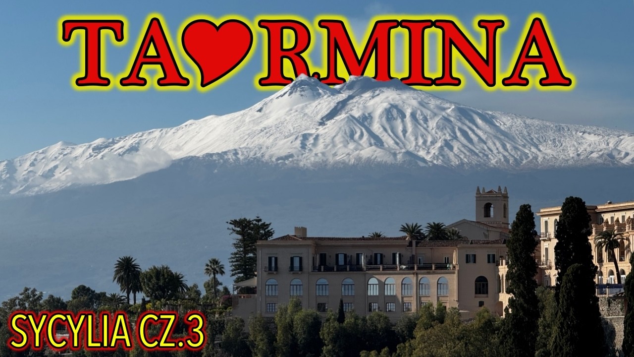 Sycylia cz.3. Taormina - miasto jak z obrazka. Tarasy widokowe, wąskie zaułki i monumentalny teatr.