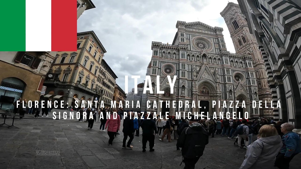 🇮🇹 Italy Ep. 6 (Florence): How To Tour FLORENCE In SIX Hours?! Running Up The HILL In 30 Mins!!