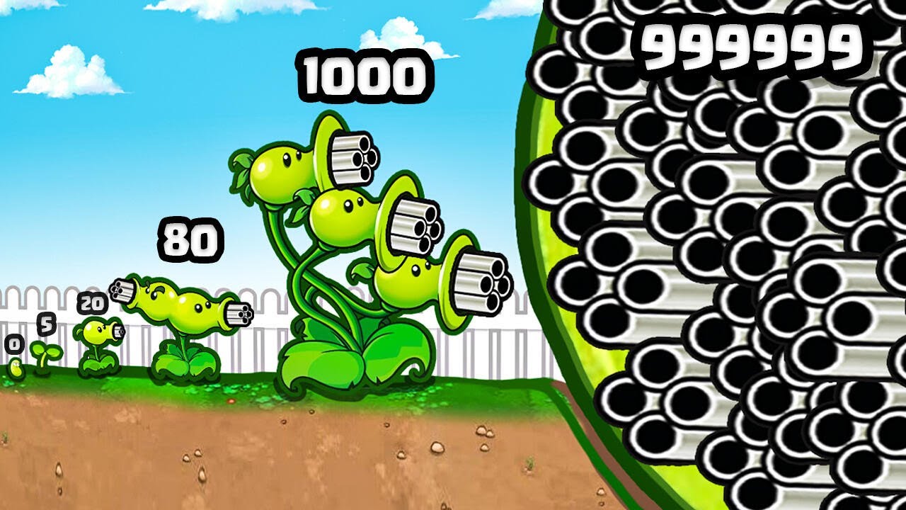 Growing a Minigun Plant to MAX POWER