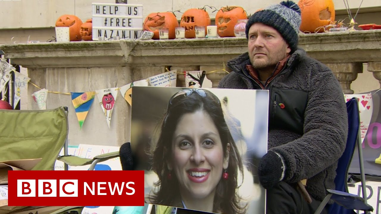 Nazanin Zaghari-Ratcliffe's husband enters 18th day of hunger strike - BBC News