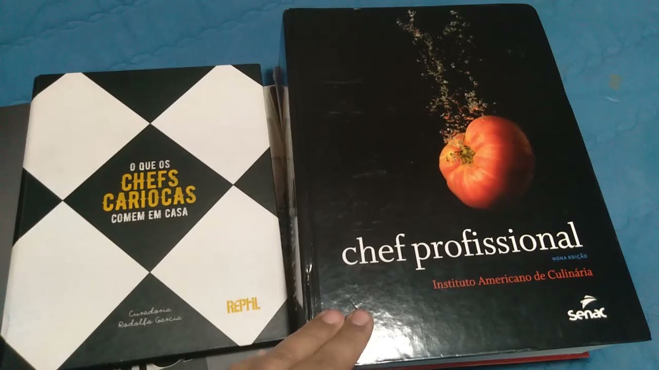 Livros de gastronomia - Chef Profissional a bíblia dos chefs!