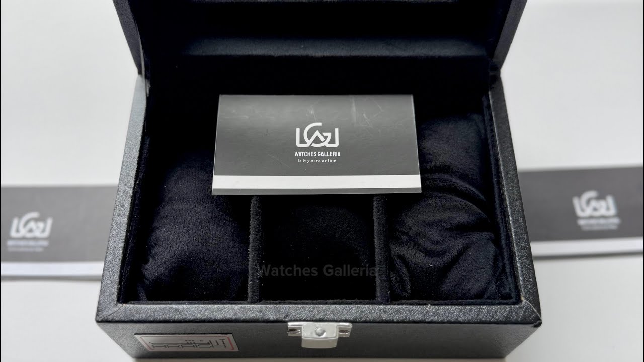 Watch Organizer Box 3 Slots Black | Watch Storage Box | Watch Box | Collector Item Watch Enthusiasts