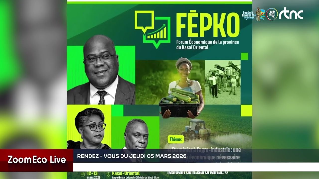 ZOOM ÉCO : ACTUALITÉ ÉCONOMIQUE DU VENDREDI 06 MARS 2026