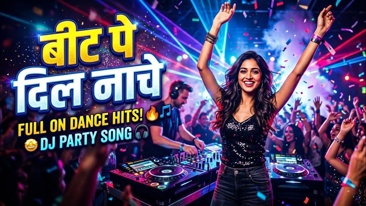 बीट पे दिल नाचे 🔥 | New Hindi DJ Song 2026 | Party Dance Song | DJ Remix Style