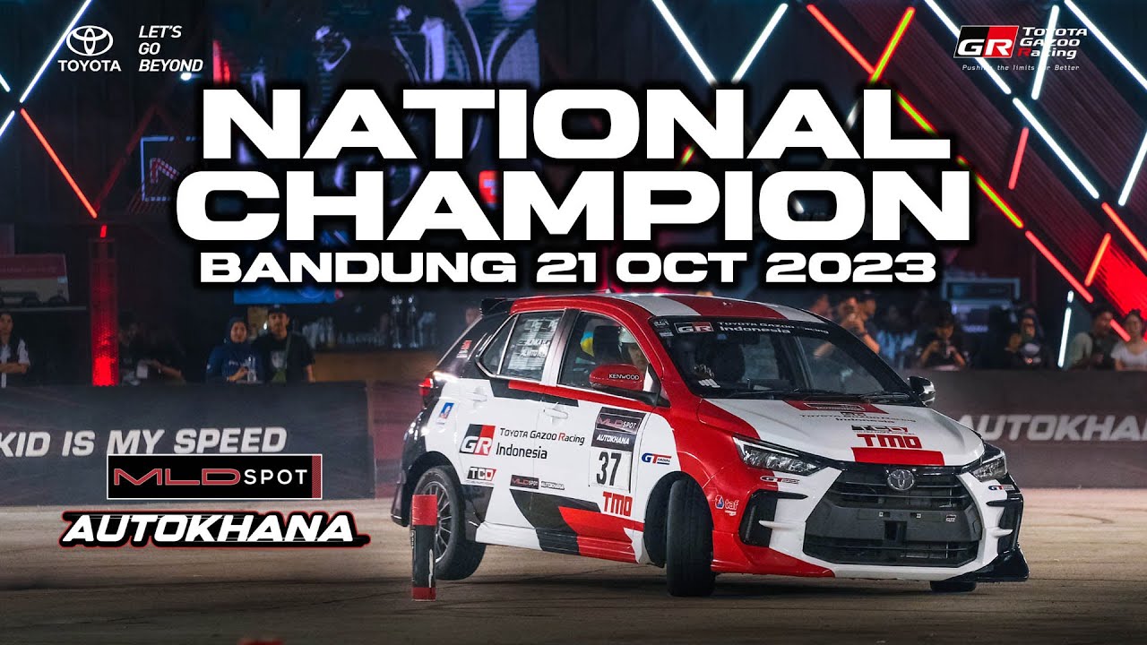 AUTOKHANA KEJURNAS SLALOM 2023 - PUT 6 FINAL #toyotagazooracingindonesia