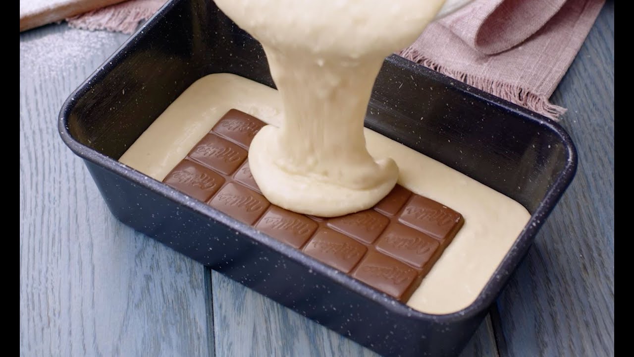 Plumcake veloce ripieno al cioccolato: il risultato &egrave; troppo goloso per non provarlo!