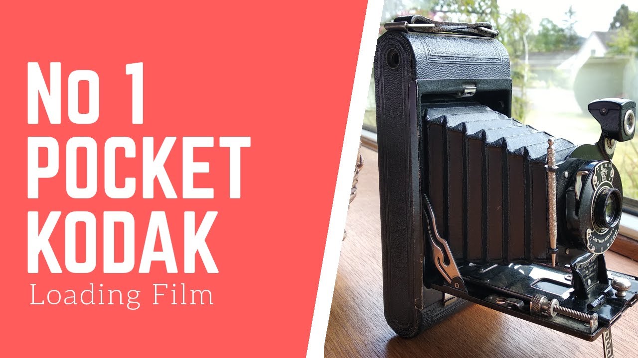 Loading Film into 1920s No 1 Pocket Kodak